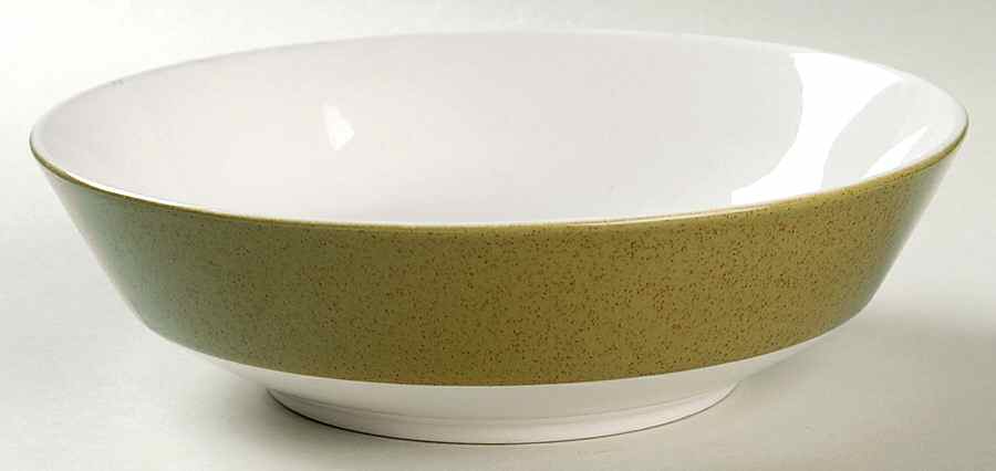 Mediterrania Avocado Green 8" Round Vegetable Bowl by Mikasa-1
