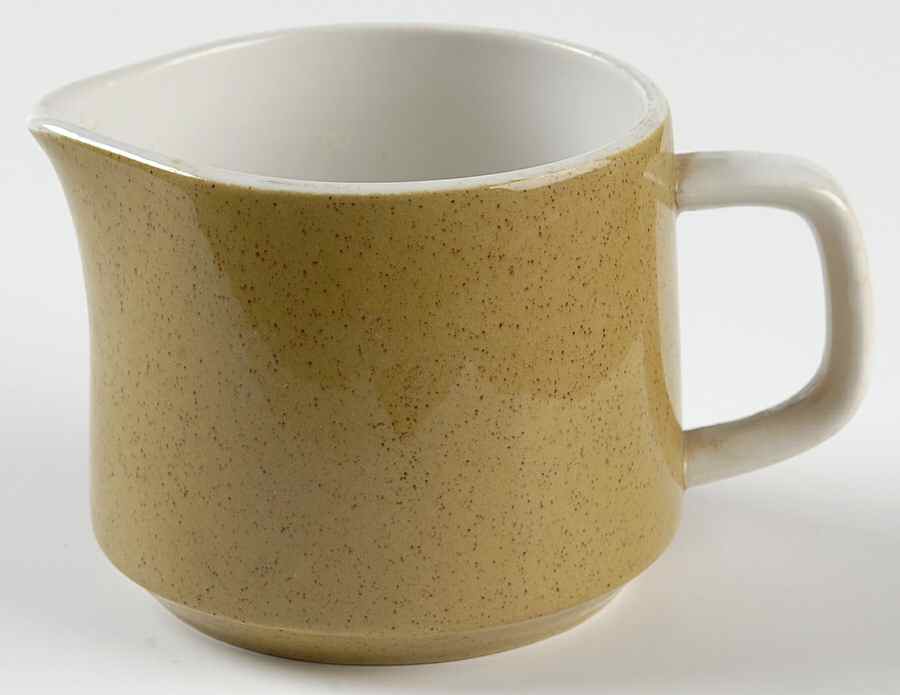 Mediterrania Avocado Green Creamer by Mikasa-1