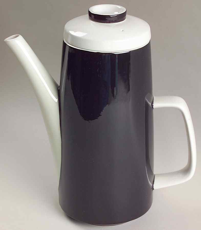Mediterrania Black Coffee Pot & Lid by Mikasa-1