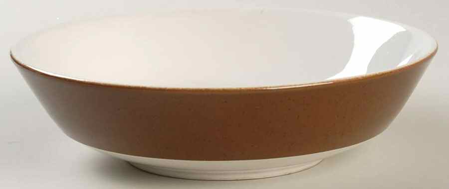 Mediterrania Expresso Brown Coupe Cereal Bowl by Mikasa-1