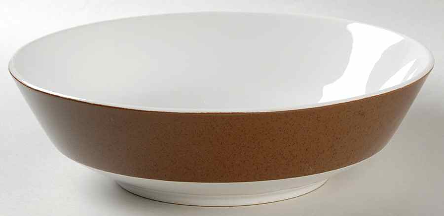 Mediterrania Expresso Brown 8" Round Vegetable Bowl by Mikasa-1