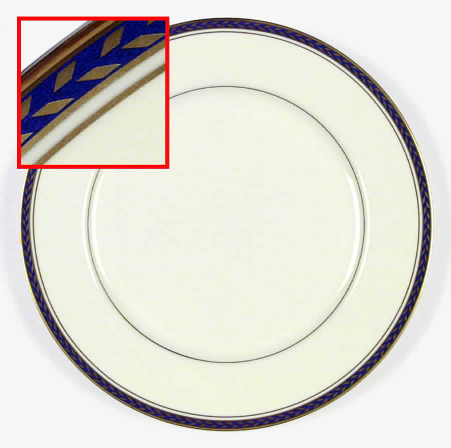 Medici Blue Dinner Plate by Mikasa-1