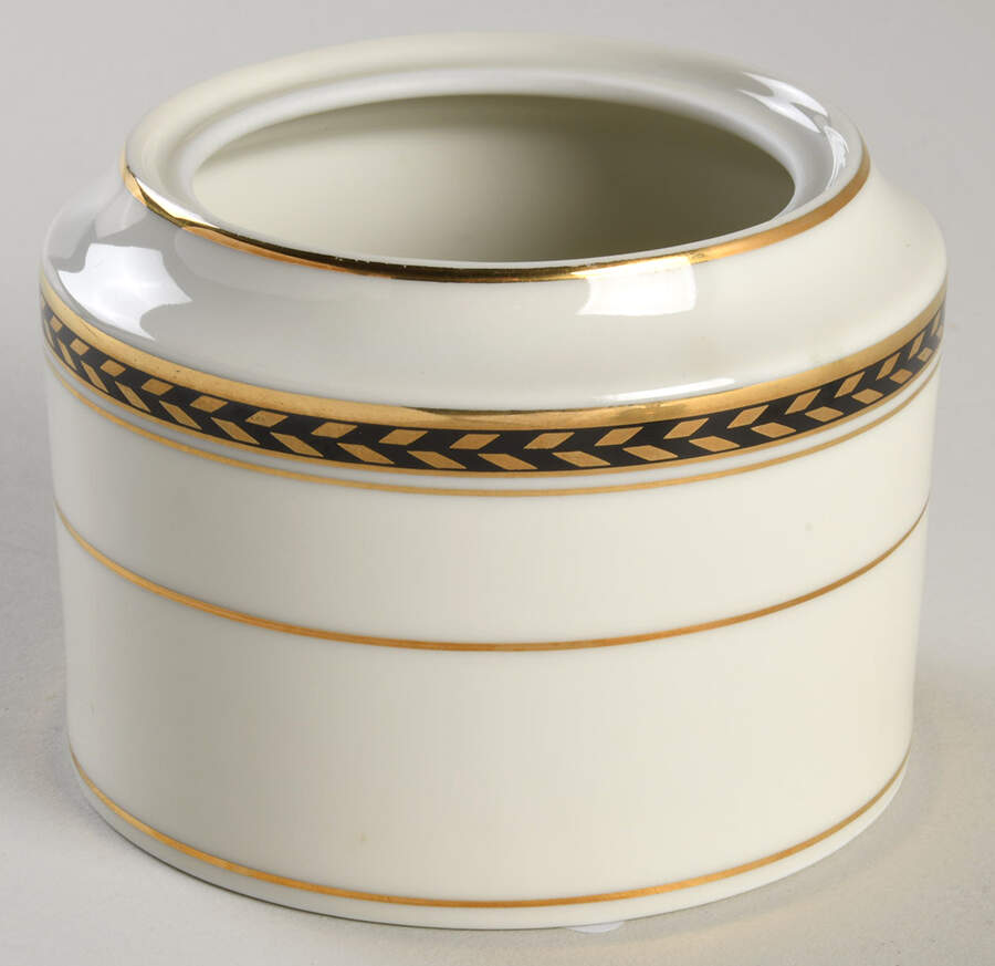 Medici Black Sugar Bowl No Lid by Mikasa-1
