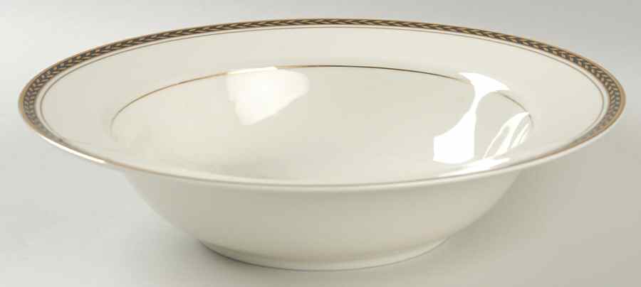 Medici Black 10" Round Vegetable Bowl by Mikasa-1