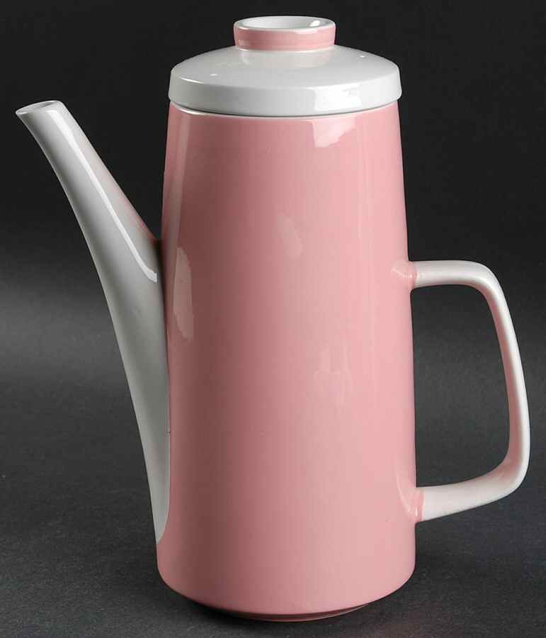Mediterrania Pink Coffee Pot & Lid by Mikasa-1