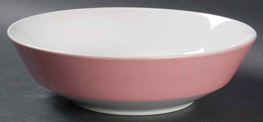 Mediterrania Pink 8" Round Vegetable Bowl by Mikasa-1