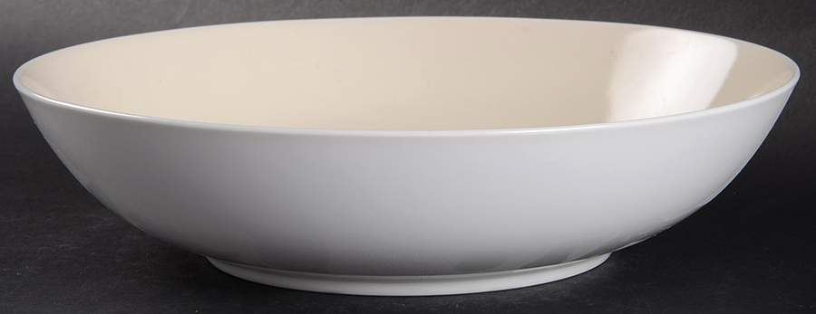 Melodia Ivory 9" Round Vegetable Bowl by Mikasa-1