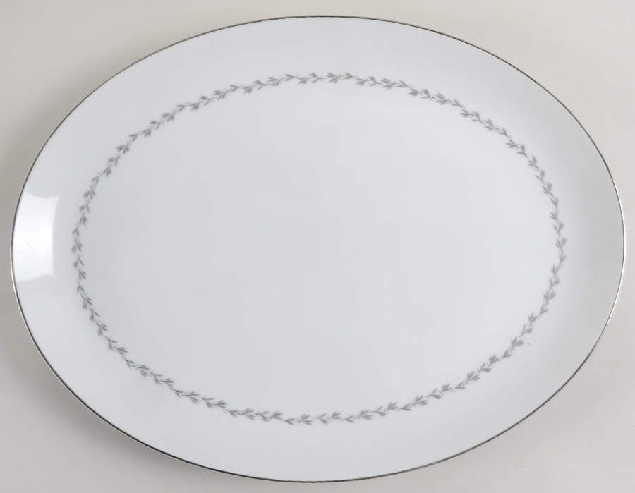 Melbourne 16" Oval Serving Platter by Mikasa-1
