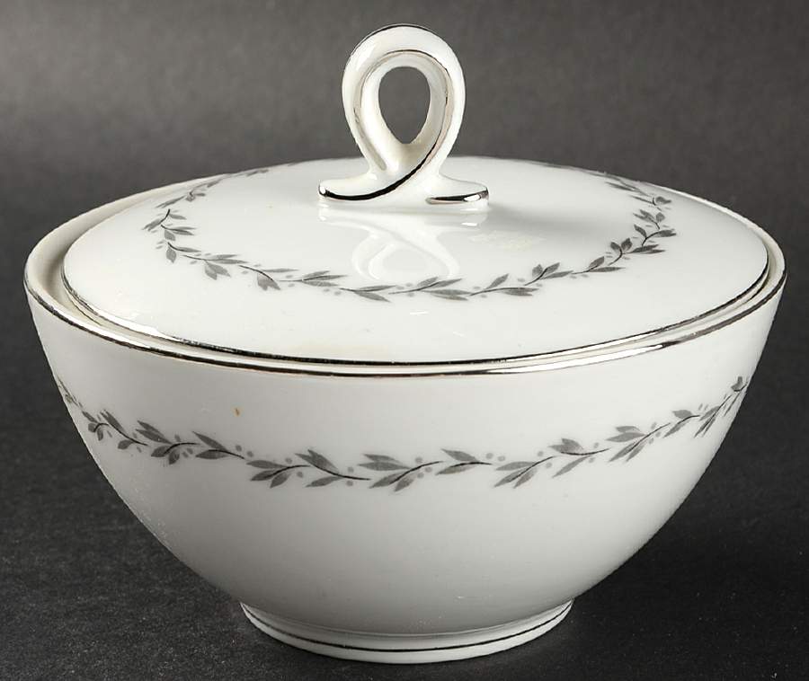 Melbourne Sugar Bowl & Lid by Mikasa-1