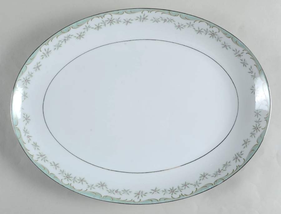Melville 16" Oval Serving Platter by Mikasa-1