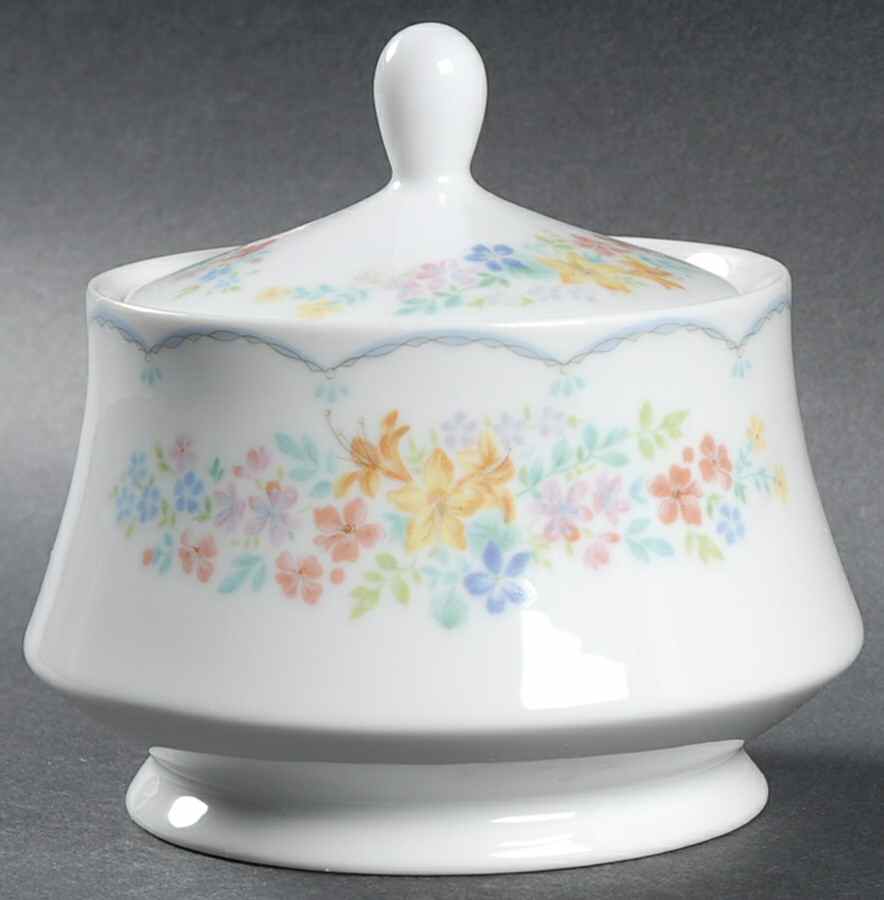 Memoire Sugar Bowl & Lid by Mikasa-1