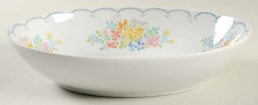 Memoire 10" Oval Vegetable Bowl by Mikasa-1