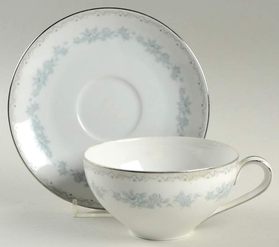 Menlo Flat Cup & Saucer Set by Mikasa-1