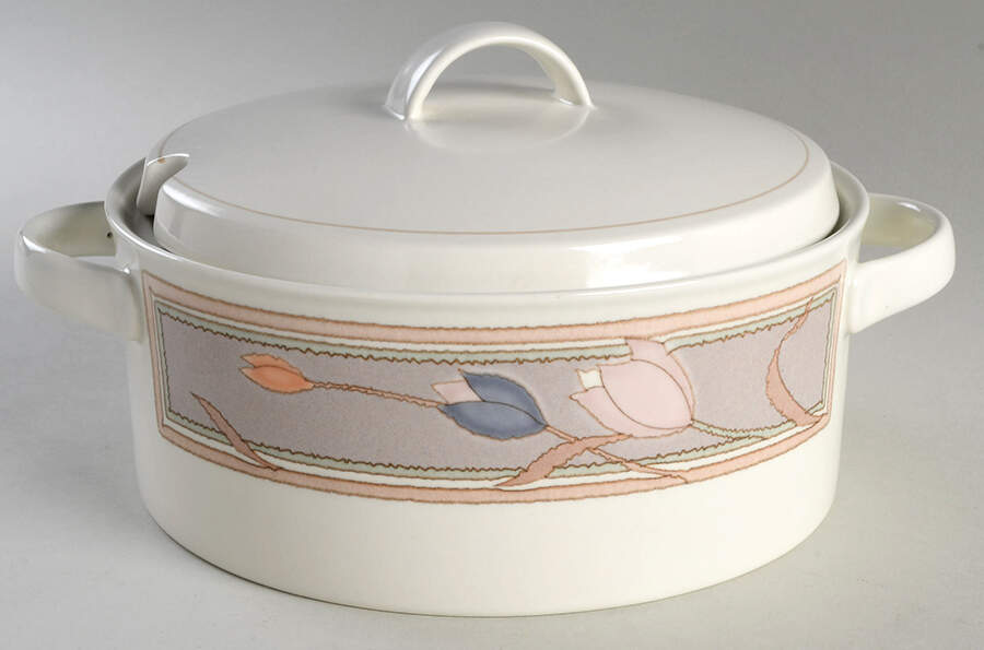 Meadow Sun Tureen &  Lid by Mikasa-1