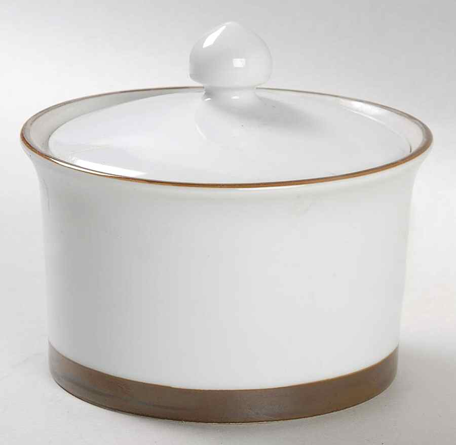 Metro Sugar Bowl & Lid by Mikasa-1