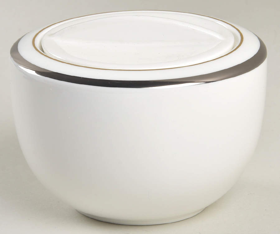 Metallics Sugar Bowl & Lid by Mikasa-1