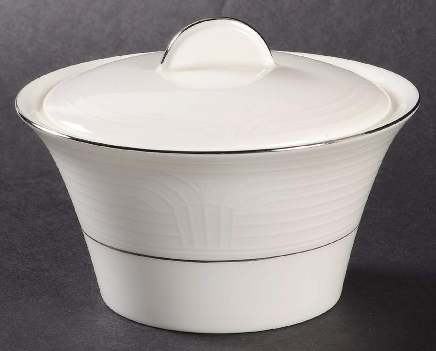 Metropolitan Sugar Bowl & Lid by Mikasa-1
