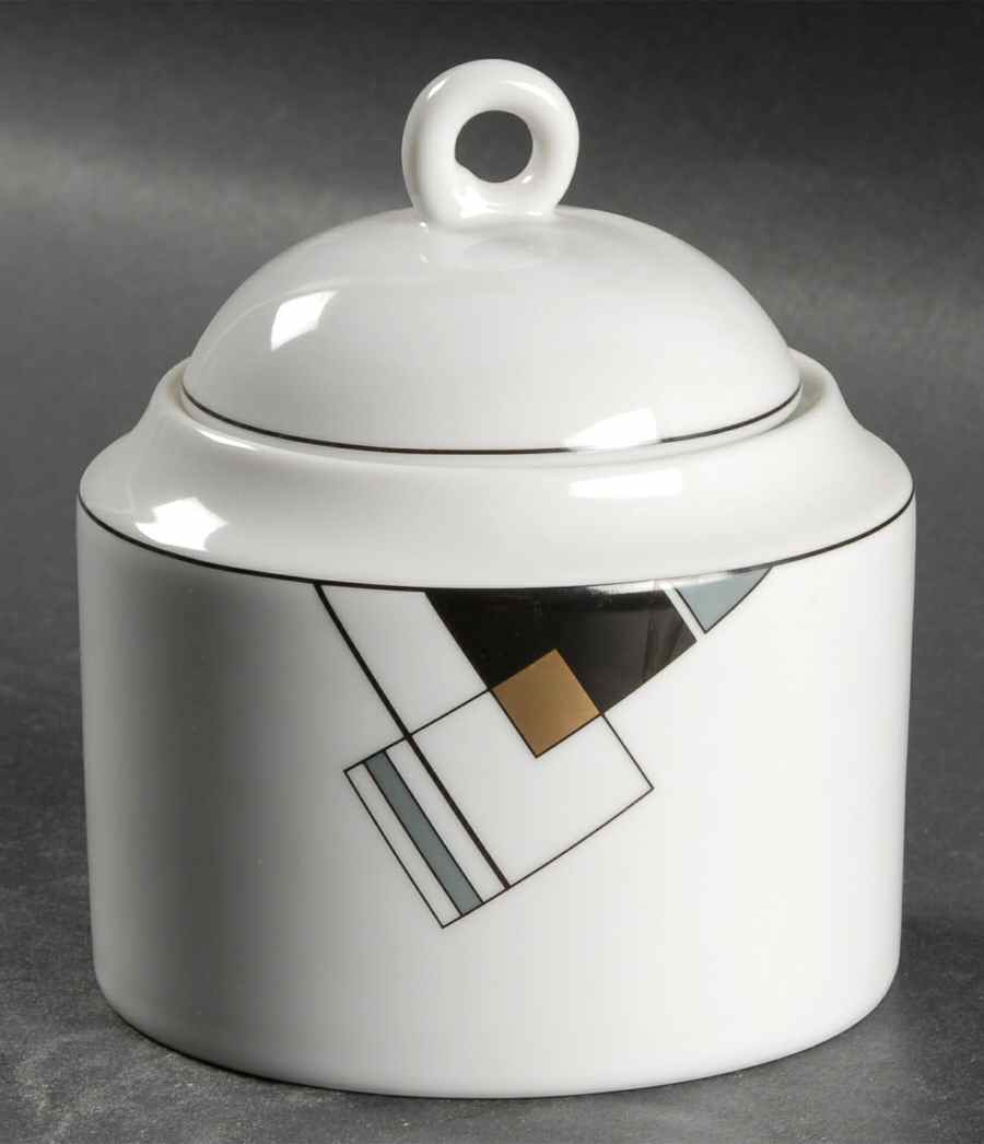 Metrix Sugar Bowl & Lid by Mikasa-1