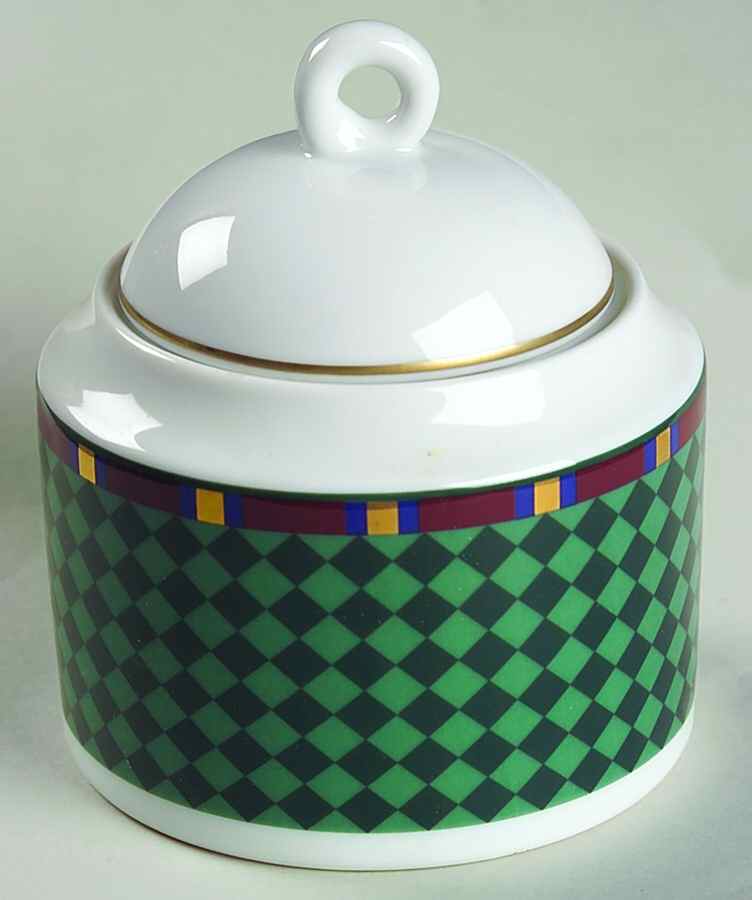 Metropolitan Sugar Bowl & Lid by Mikasa-1