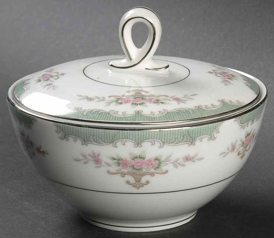 Michelle Sugar Bowl & Lid by Mikasa-1