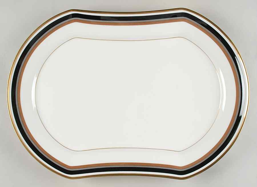 Midas 16" Oval Serving Platter by Mikasa-1