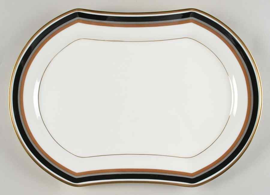 Midas 14" Oval Serving Platter by Mikasa-1