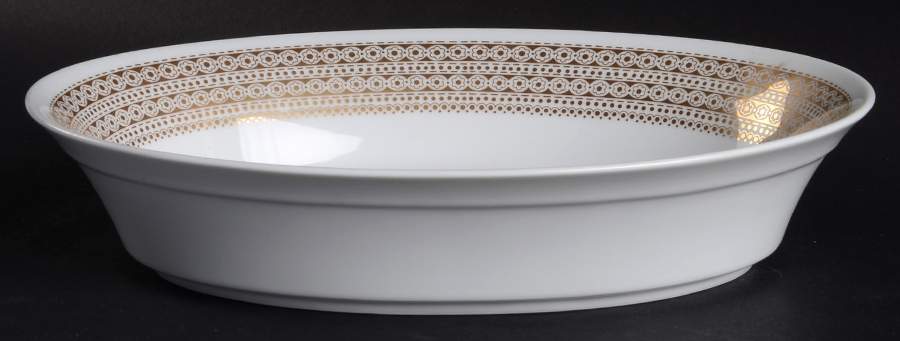 Midas 10" Oval Vegetable Bowl by Mikasa-1