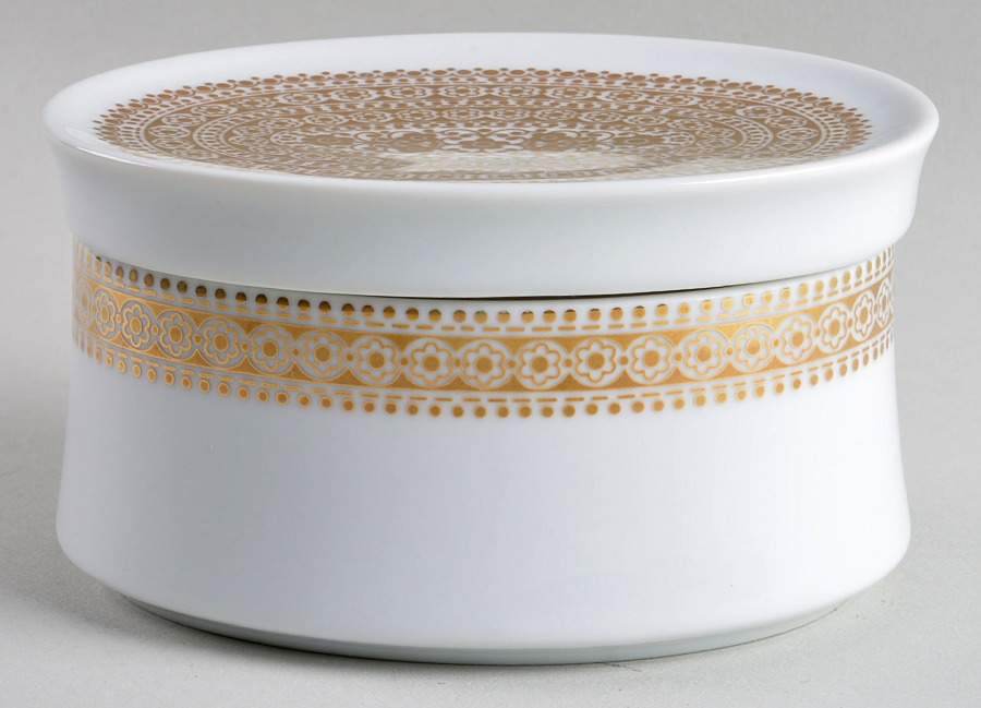 Midas Sugar Bowl & Lid by Mikasa-1