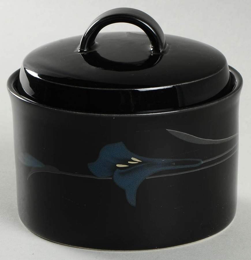Midnight Duet Sugar Bowl & Lid by Mikasa-1
