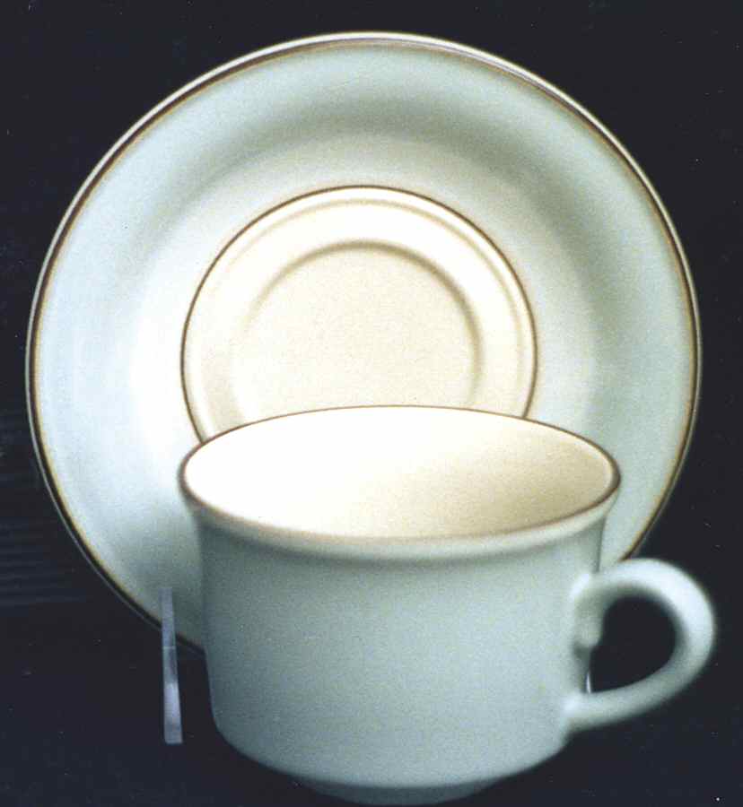 Misty Emerald Flat Cup & Saucer Set by Mikasa-1
