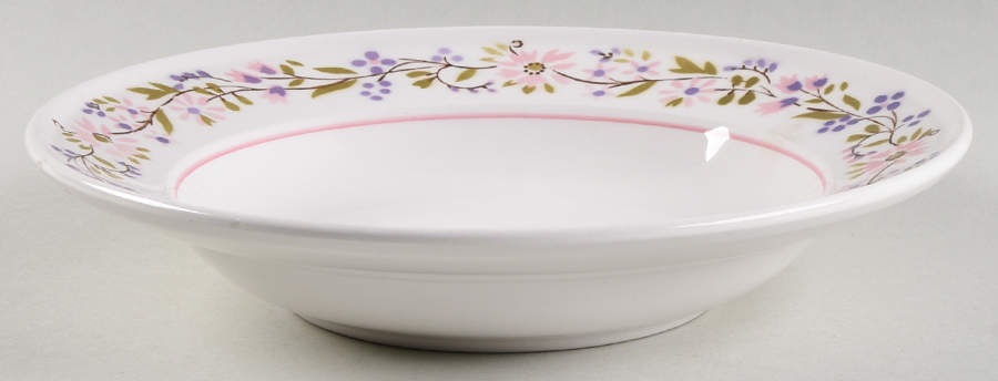 Mille Fleur Rim Soup Bowl by Mikasa-1