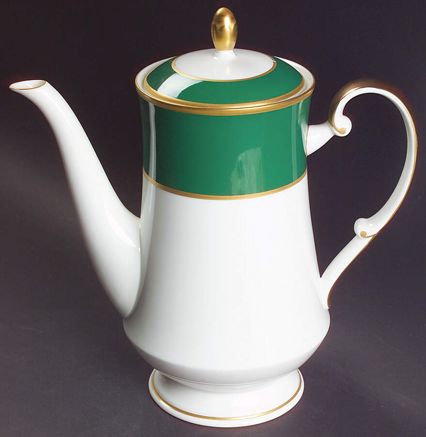 Ming Green Coffee Pot & Lid by Mikasa-1