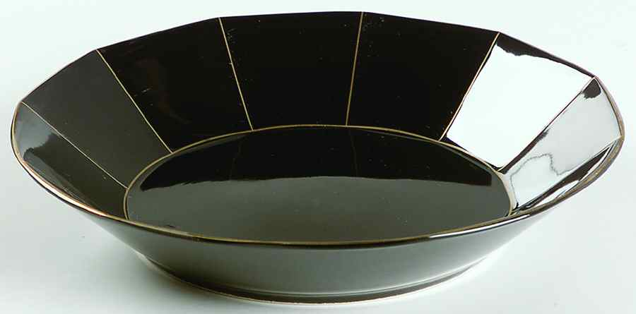 Midnight Gold Coupe Soup Bowl by Mikasa-1