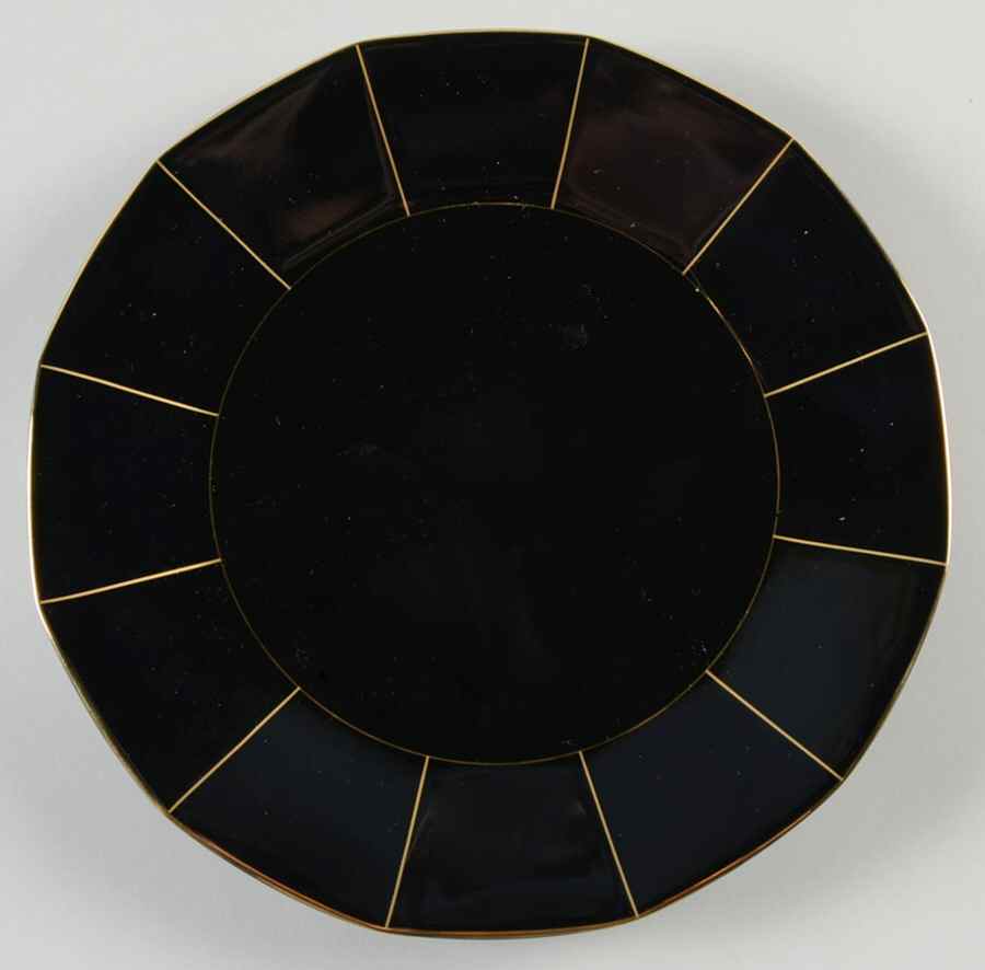 Midnight Gold Salad Plate by Mikasa-1