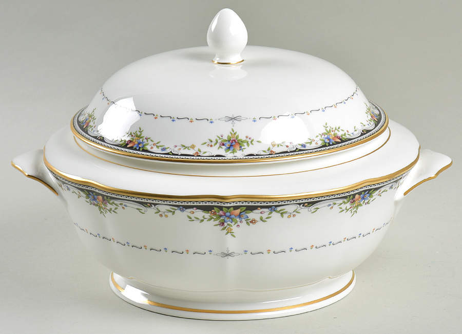 Millefleur Round Covered Vegetable by Mikasa-1