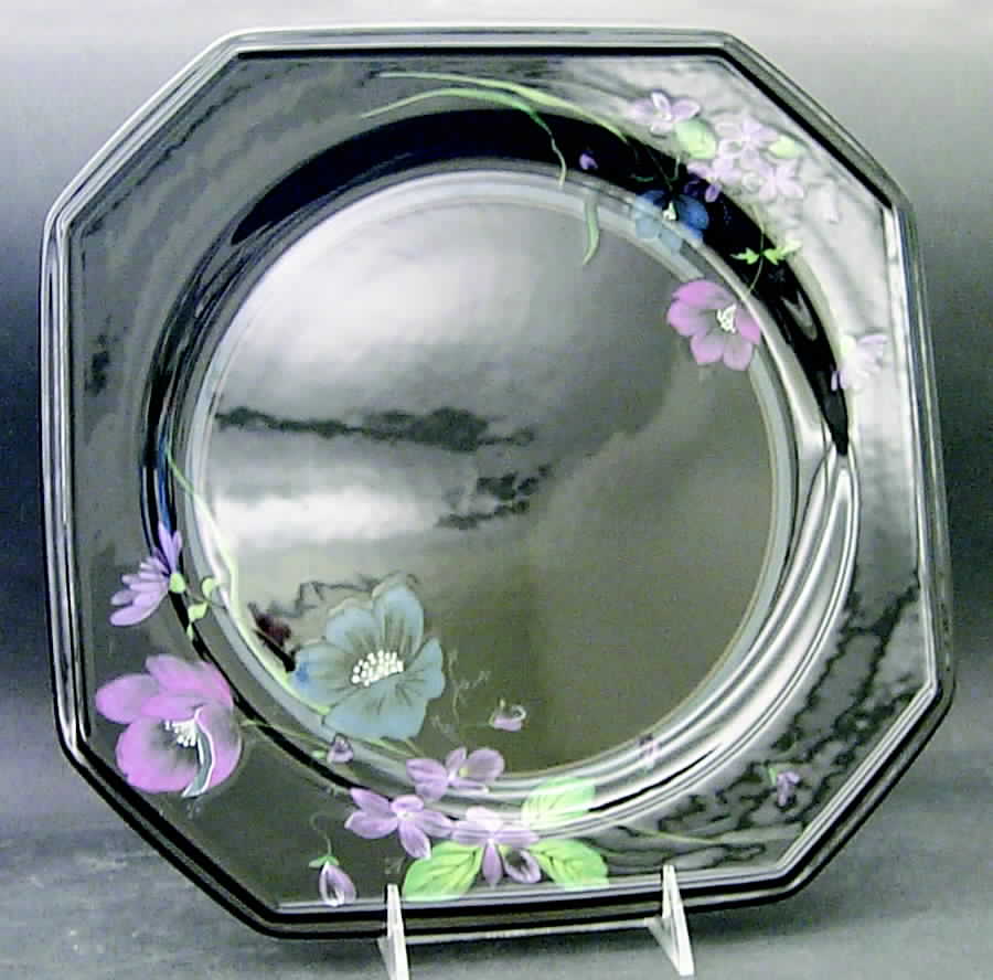 Midnight Magic 12" Chop Plate (Round Platter) by Mikasa-1