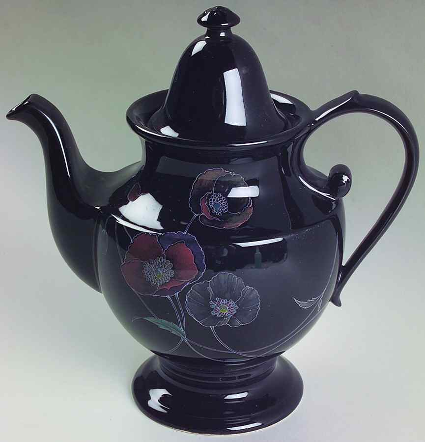 Midnight Pearls Coffee Pot & Lid by Mikasa-1