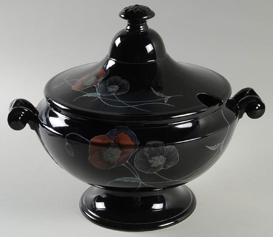Midnight Pearls Tureen &  Lid by Mikasa-1