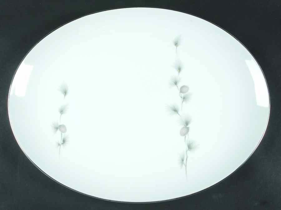 Misty Pine 16" Oval Serving Platter by Mikasa-1