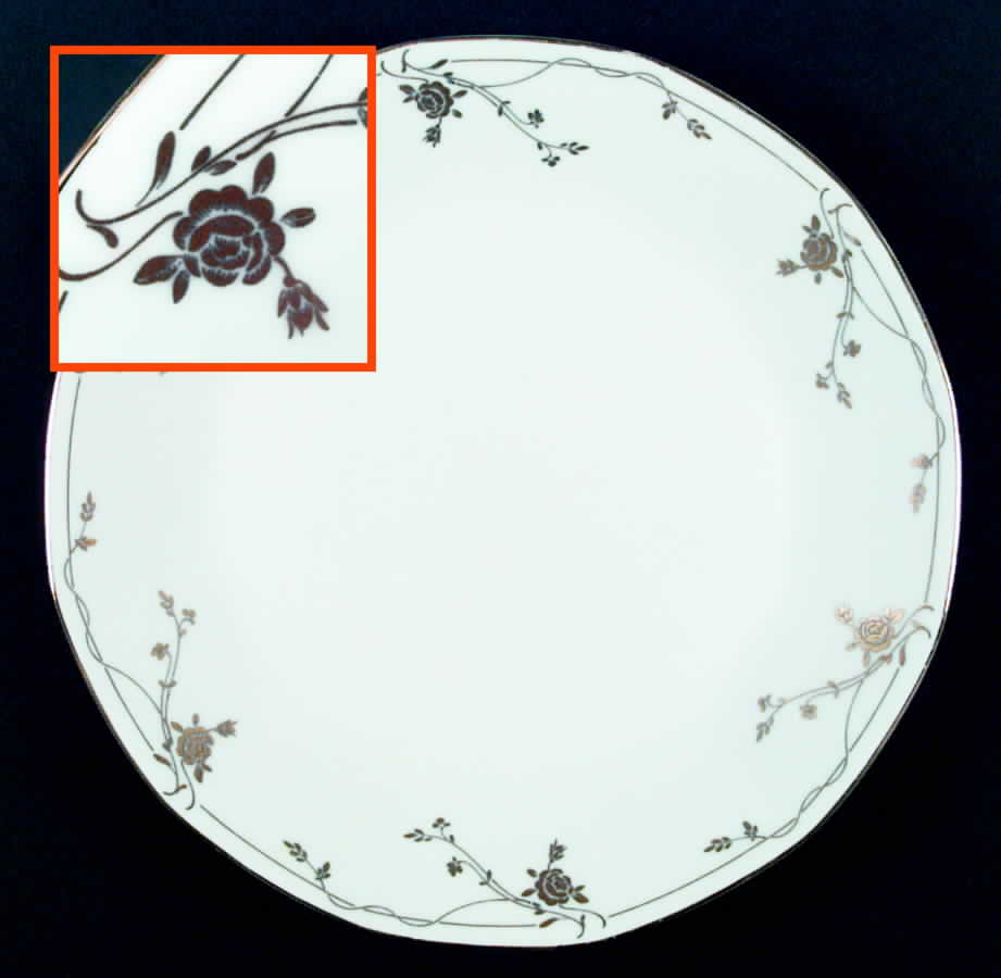 Midas Rose Dinner Plate by Mikasa-1