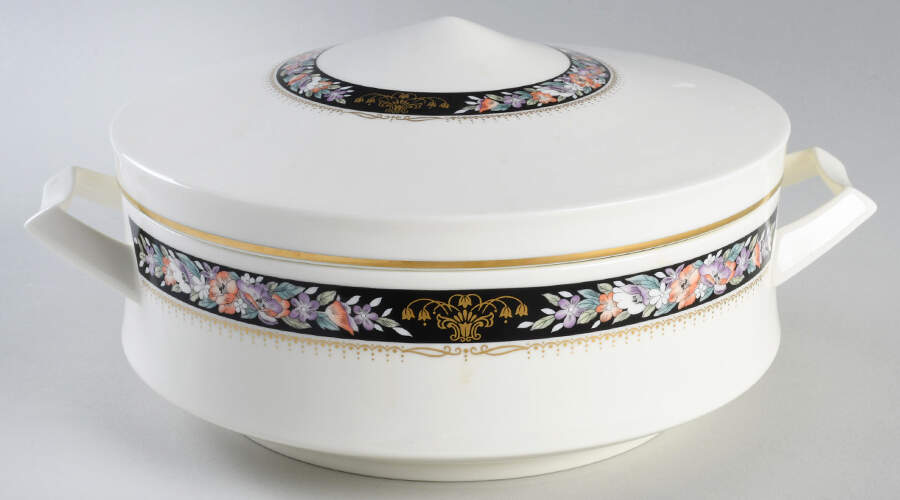Midnight Sky Round Covered Vegetable by Mikasa-1