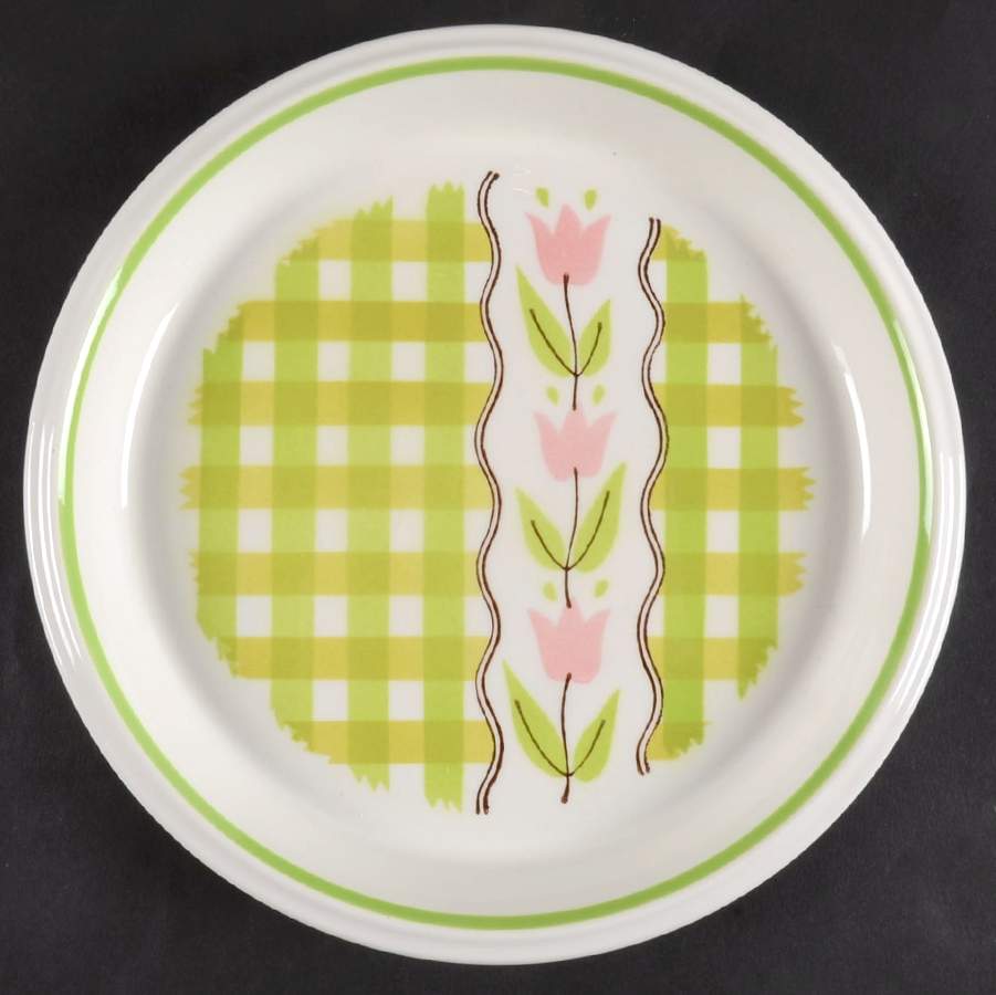 Mint Taffy Salad Plate by Mikasa-1