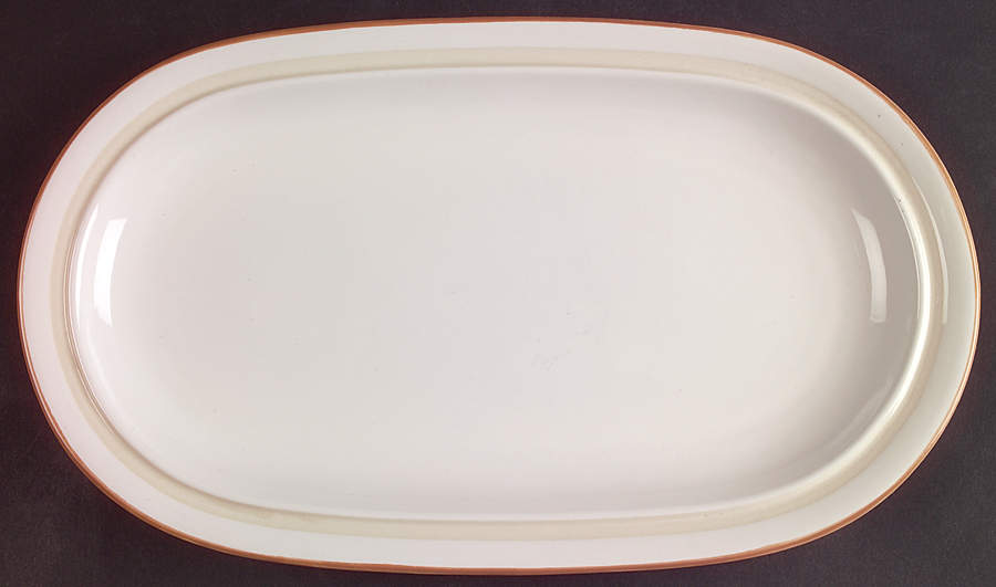Moon Beams 12" Oval Serving Platter by Mikasa-1
