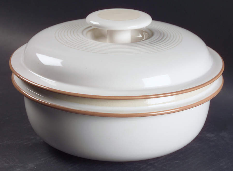 Moon Beams 2.5 Qt Round Covered Casserole by Mikasa-1
