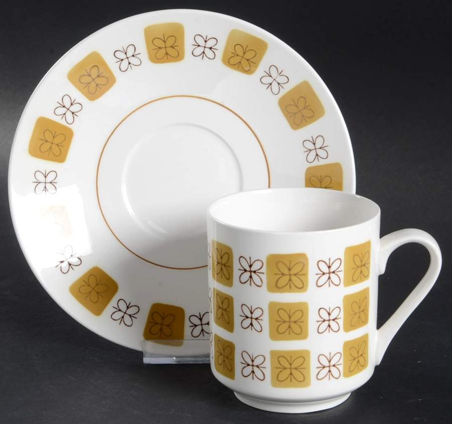 Mobile Flat Cup & Saucer Set by Mikasa-1