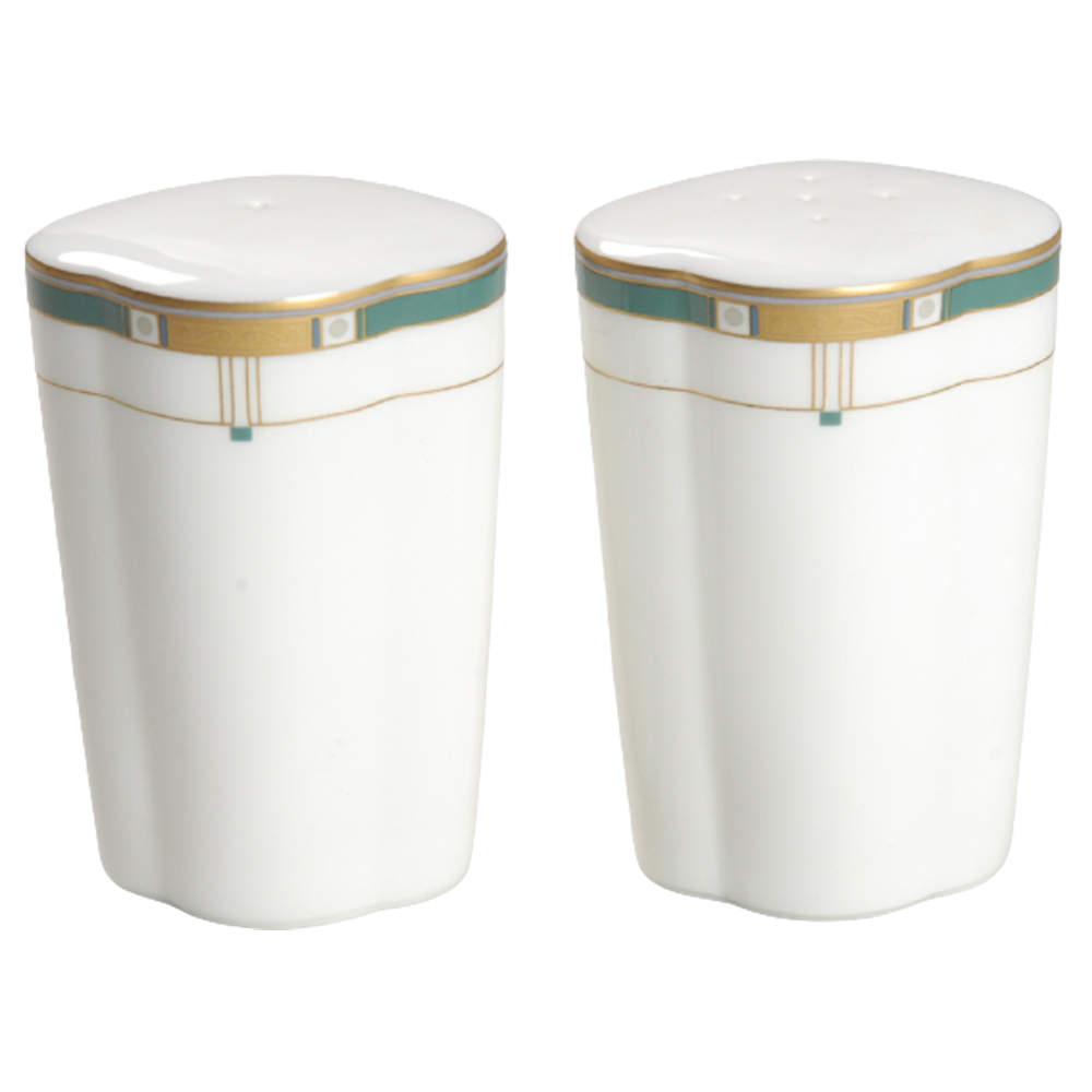Monte Cristo Jade Salt & Pepper Set by Mikasa-1