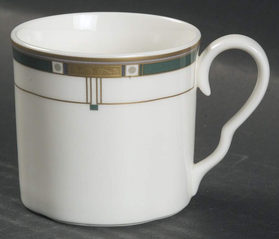 Monte Cristo Jade Flat Demitasse Cup & Saucer Set by Mikasa-1