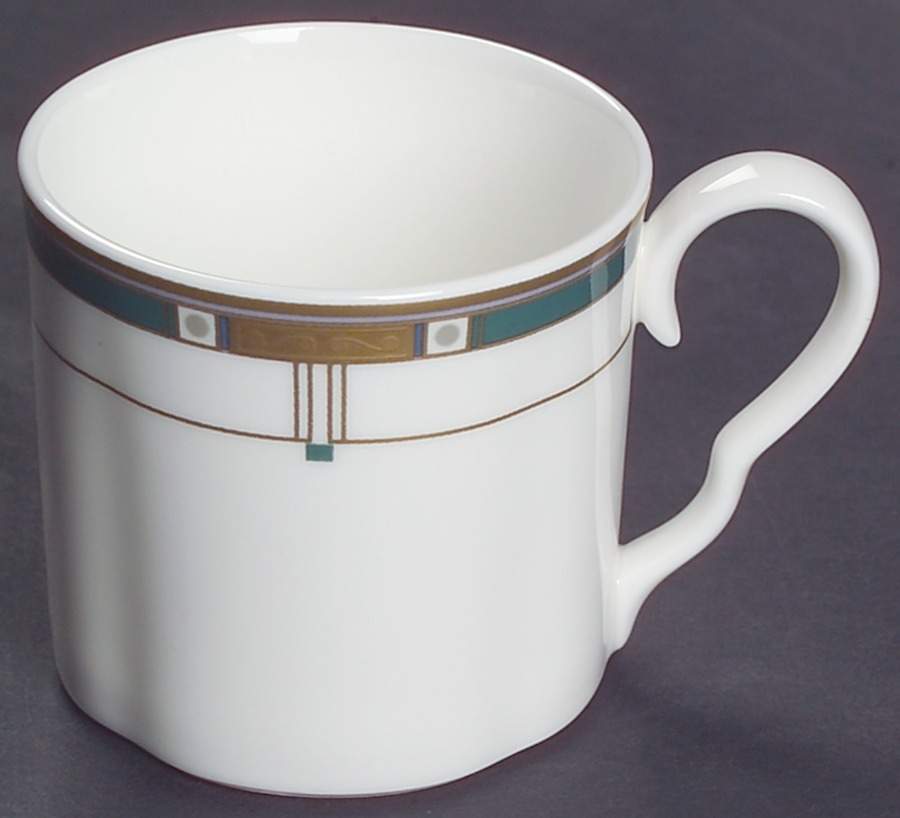 Monte Cristo Jade Flat Demitasse Cup by Mikasa-1