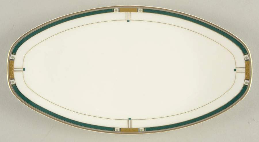 Monte Cristo Jade Butter Tray by Mikasa-1