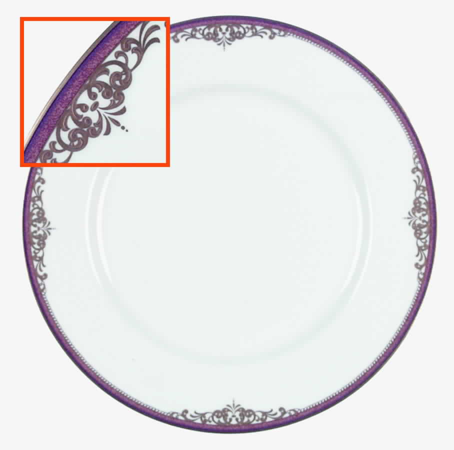 Monarchy Claret Dinner Plate by Mikasa-1